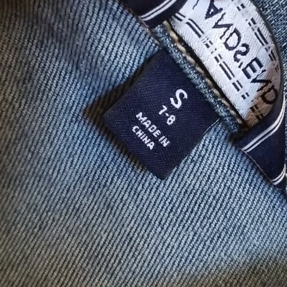 Lands‎ end jean jacket 7/8 - Picture 3 of 6